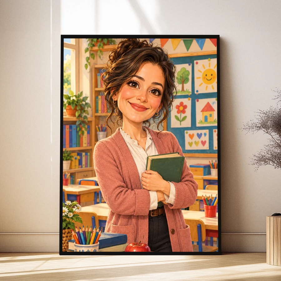Sınıf Öğretmeni öğretmen karikatürü