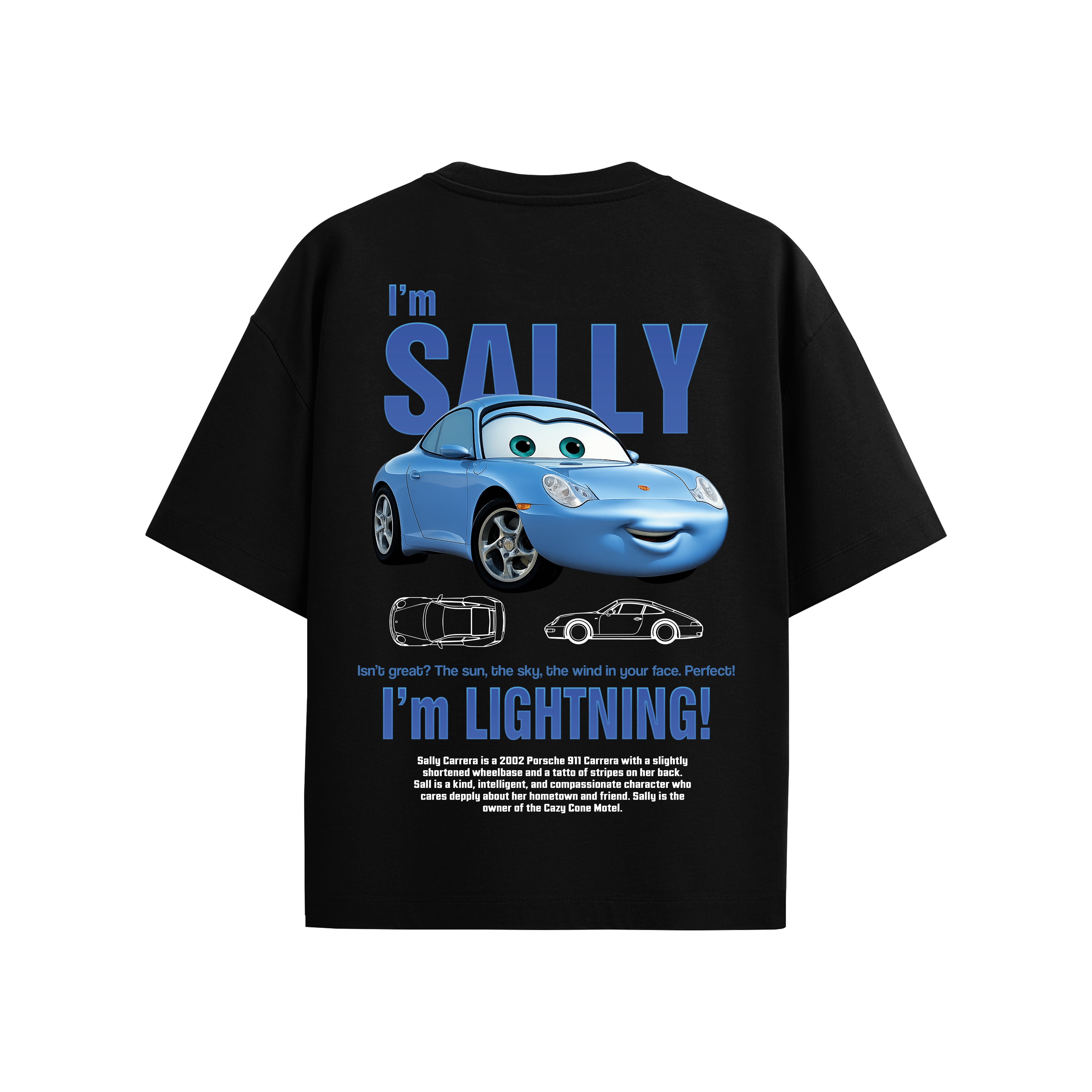 Sallyです Sally T-shirt Oversize – Sana Özel