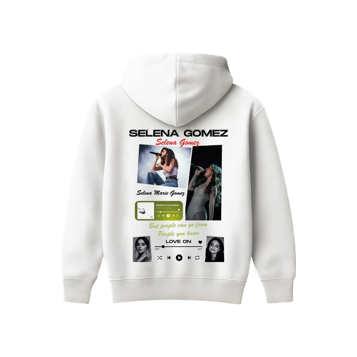 SanaÖzel™   Oversize SELENA GOMEZ  Hoodie