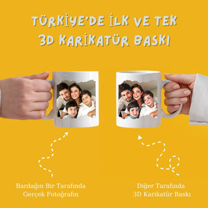 3D SEVGİ BARDAĞI