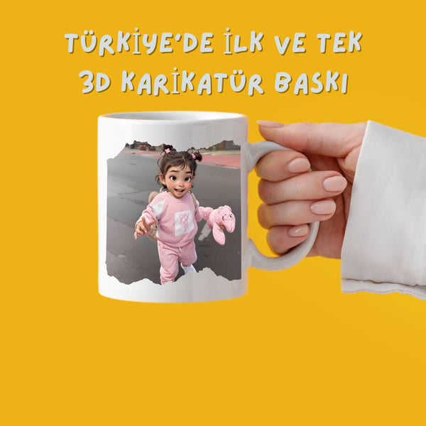 3D SEVGİ BARDAĞI