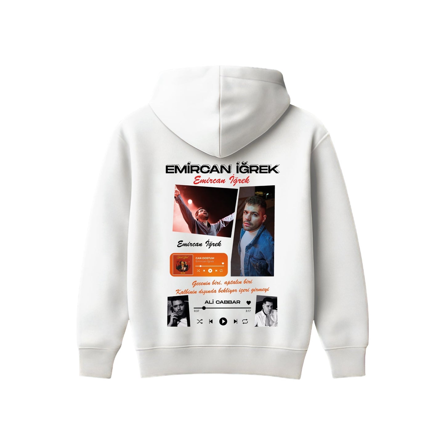 SanaÖzel™   Oversize EMİRCAN İĞREK Hoodie