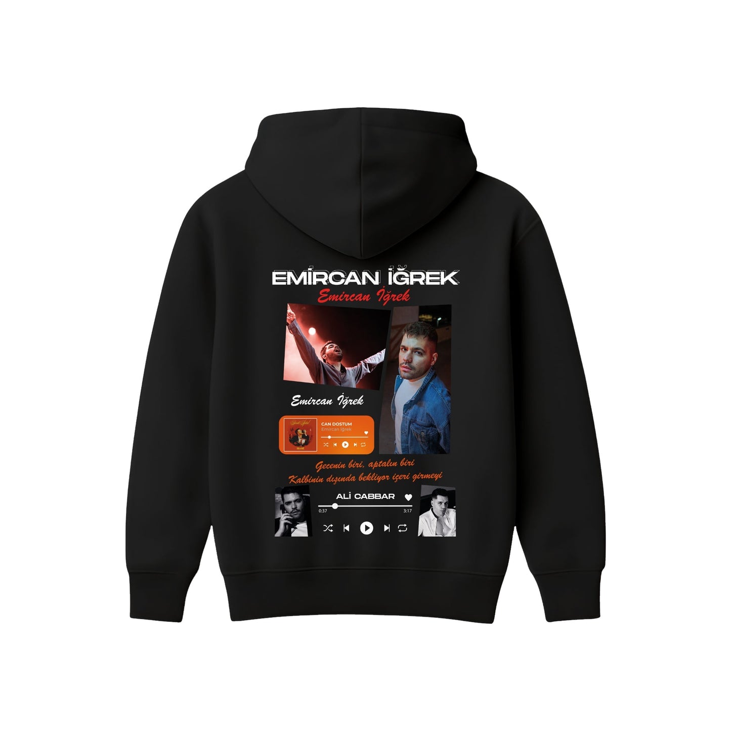 SanaÖzel™   Oversize EMİRCAN İĞREK Hoodie