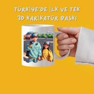 3D SEVGİ BARDAĞI