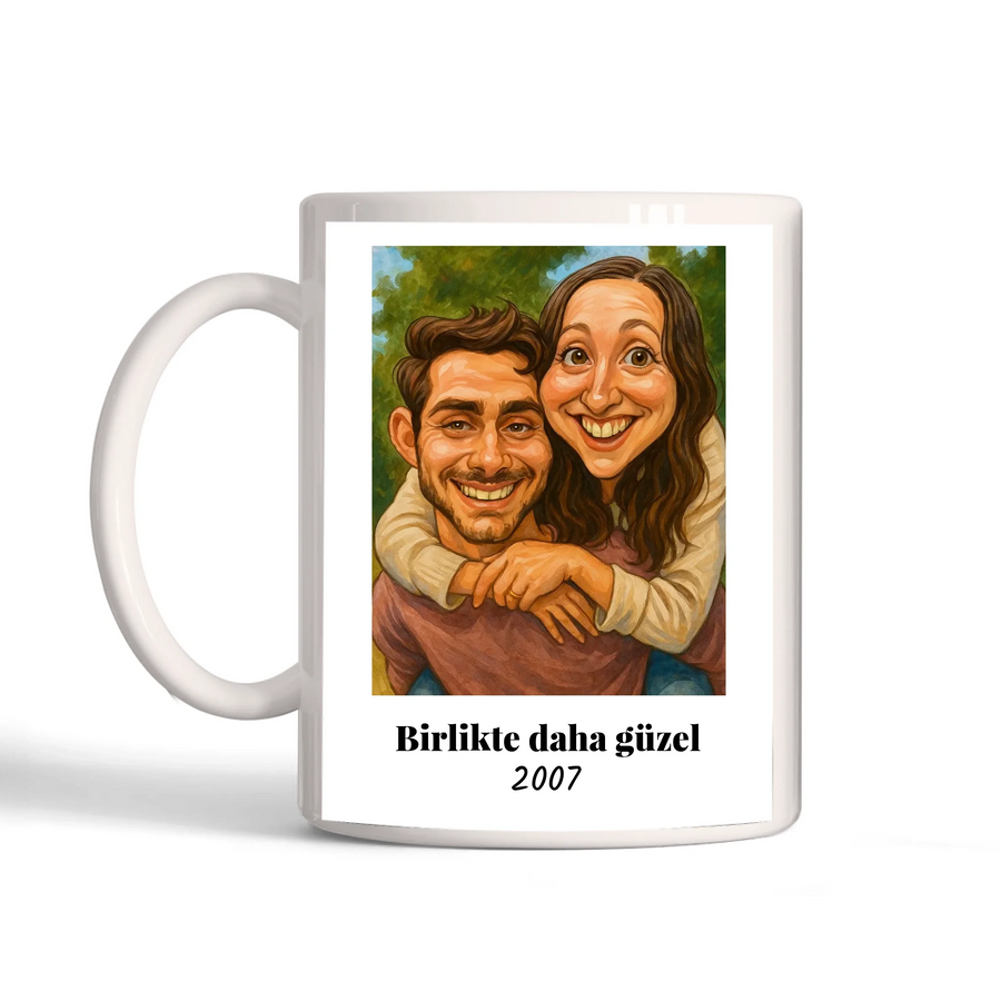 Kişiye Özel Karikatür Kupa Bardak