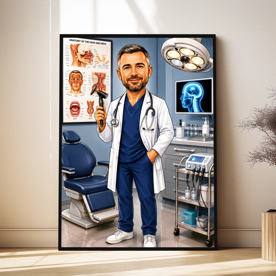 Kişiye Özel Mesleğim Karikatürü Tablosu
