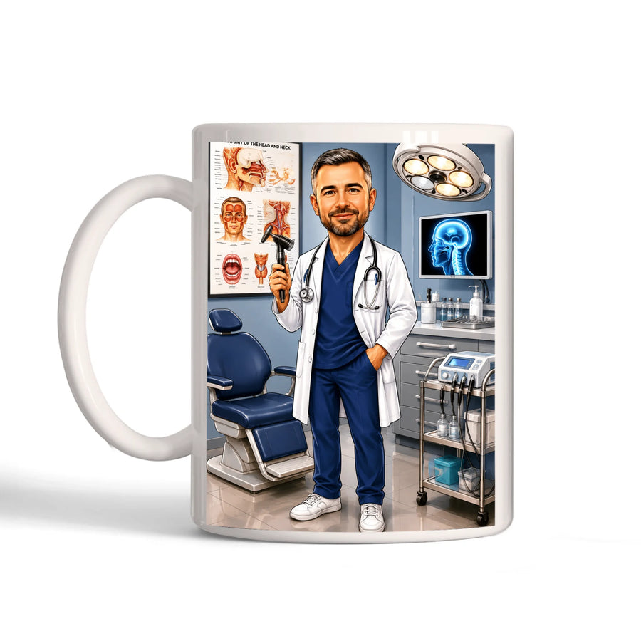 Kişiye Özel Mesleğim Karikatürü Kupa Bardak