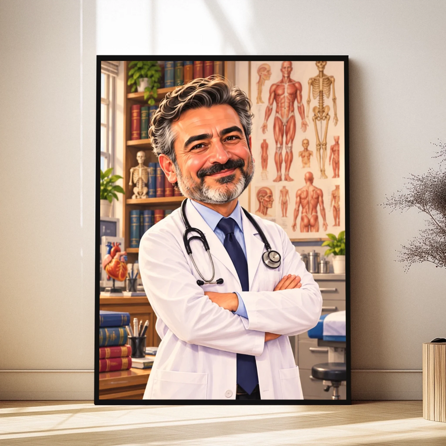 Tıp öğretmen karikatürü