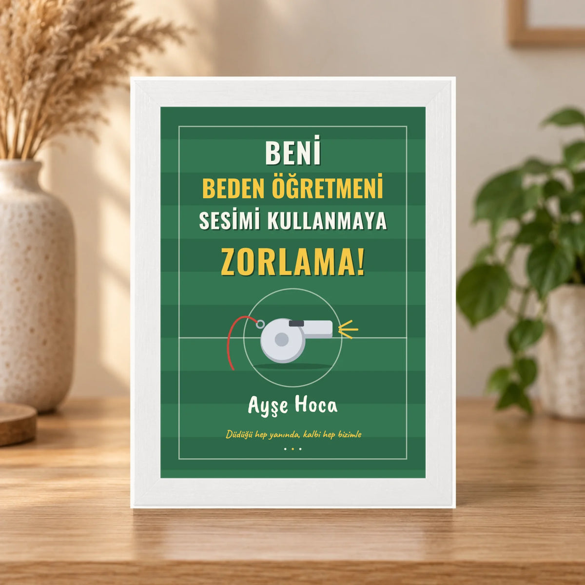 Masaüstü çerçeve – beyaz