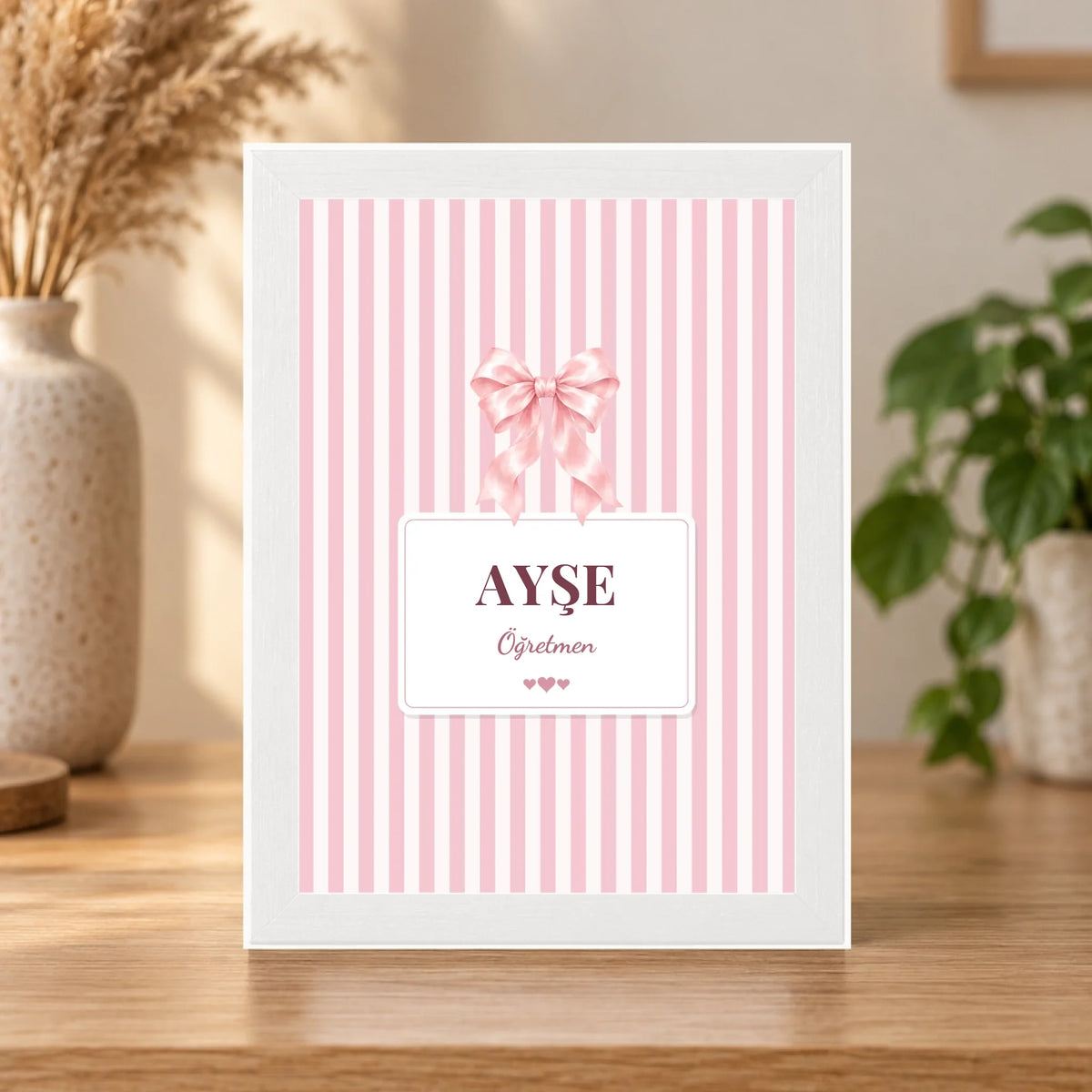 Masaüstü çerçeve – beyaz
