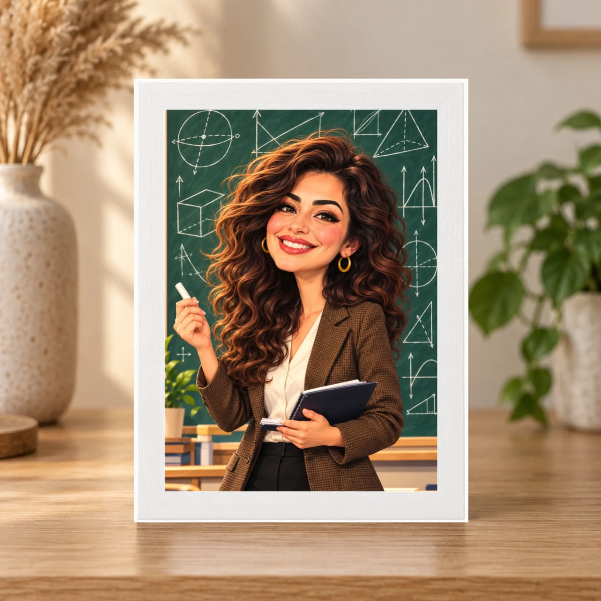 Masaüstü çerçeve – beyaz