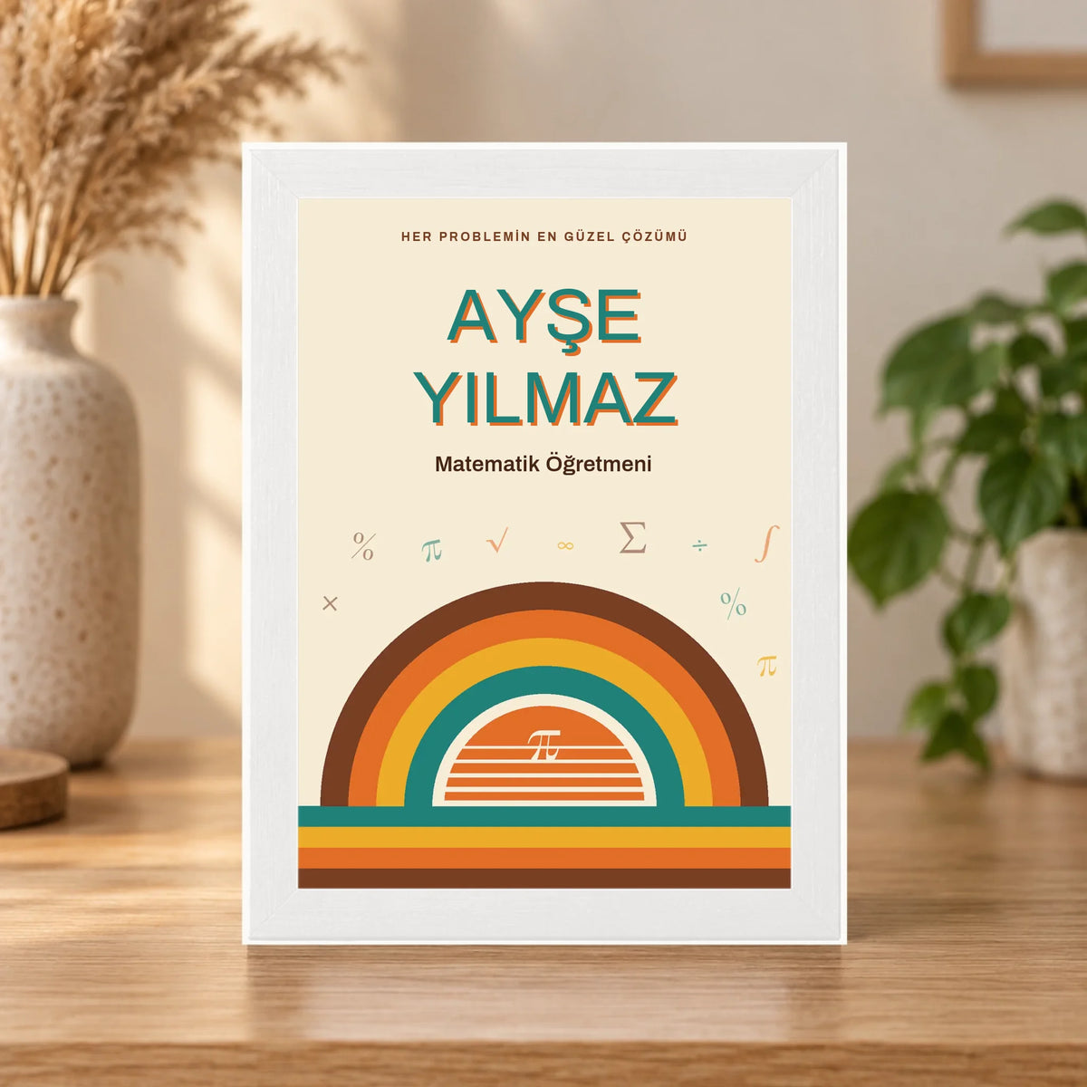 Masaüstü çerçeve – beyaz