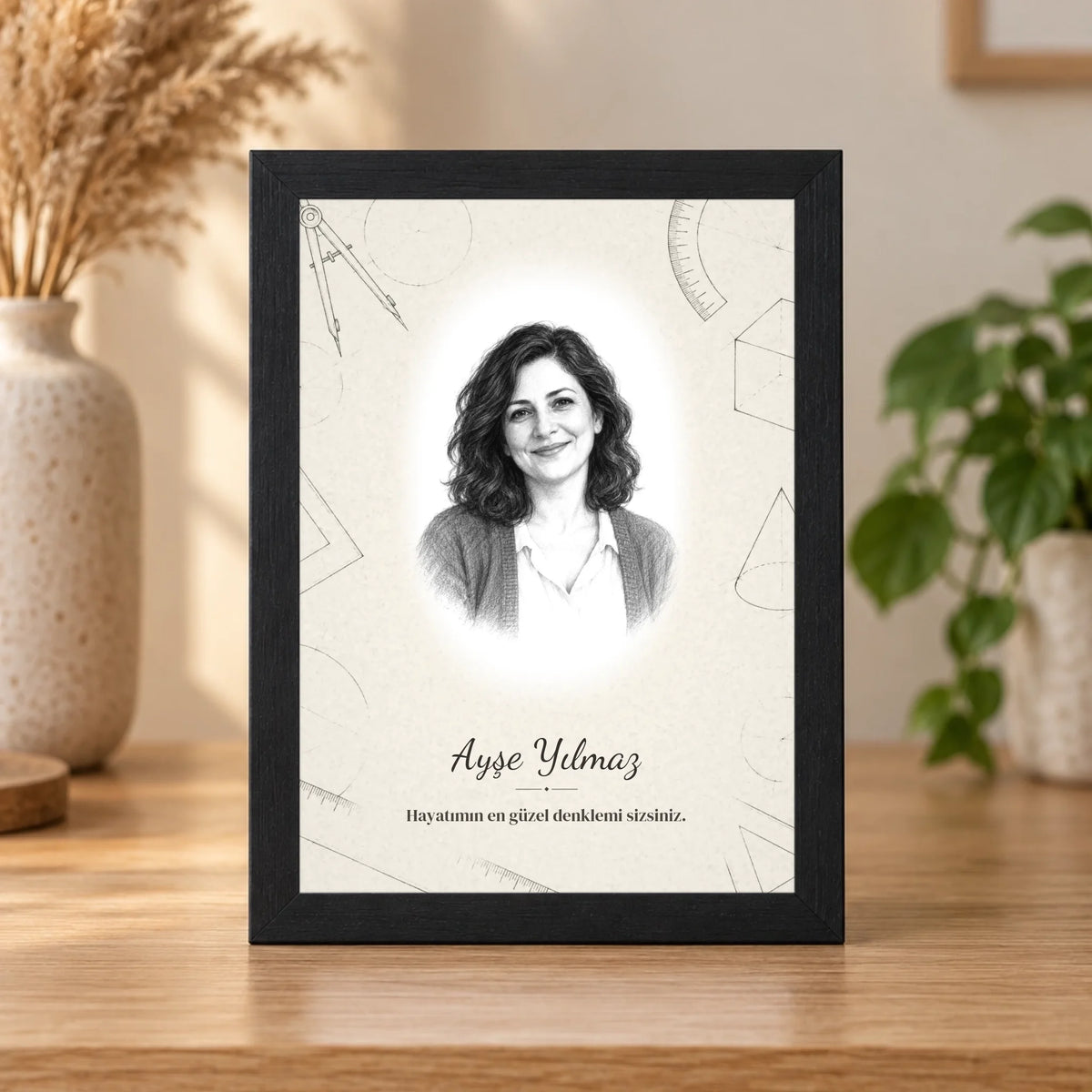 Masaüstü çerçeve – siyah