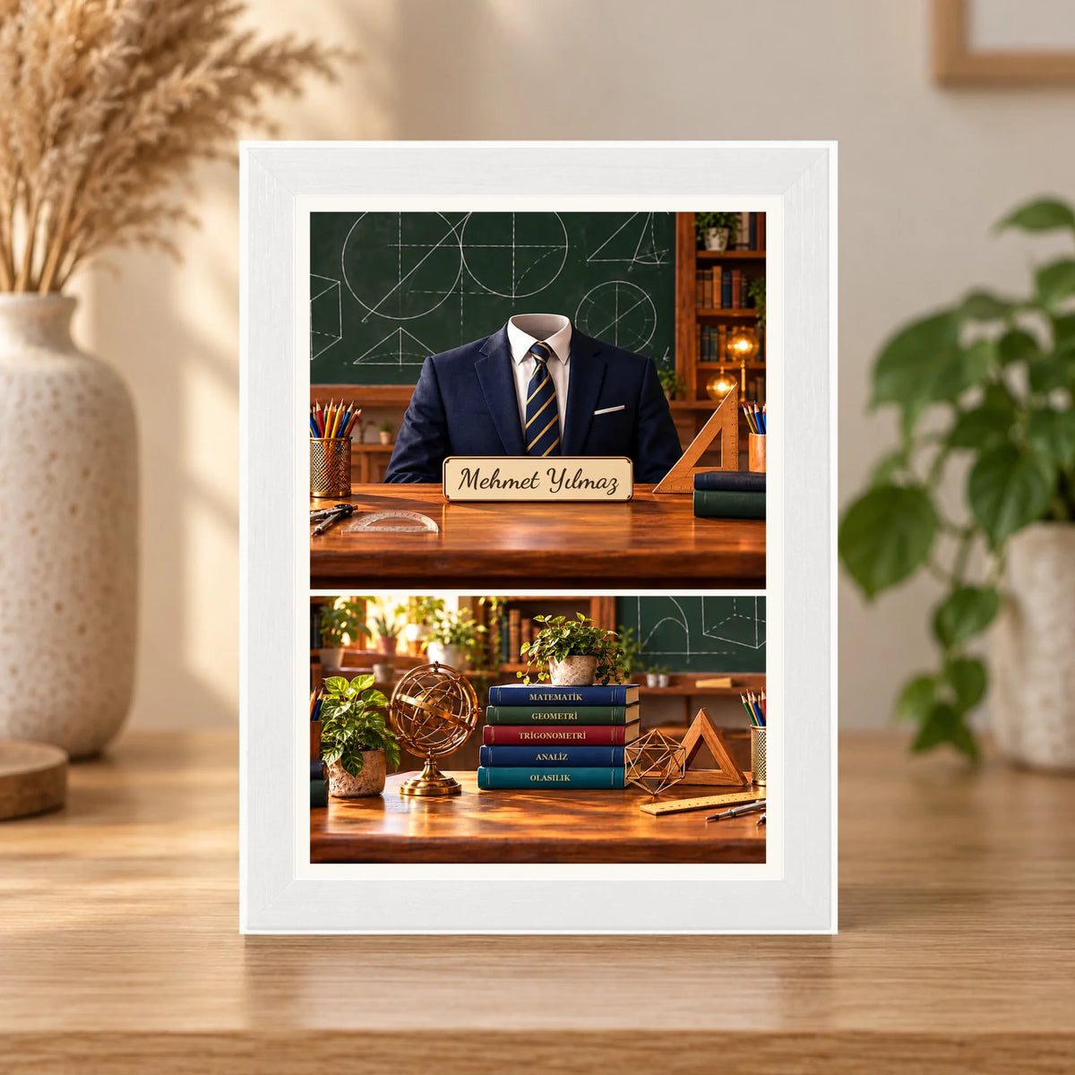 Masaüstü çerçeve – beyaz