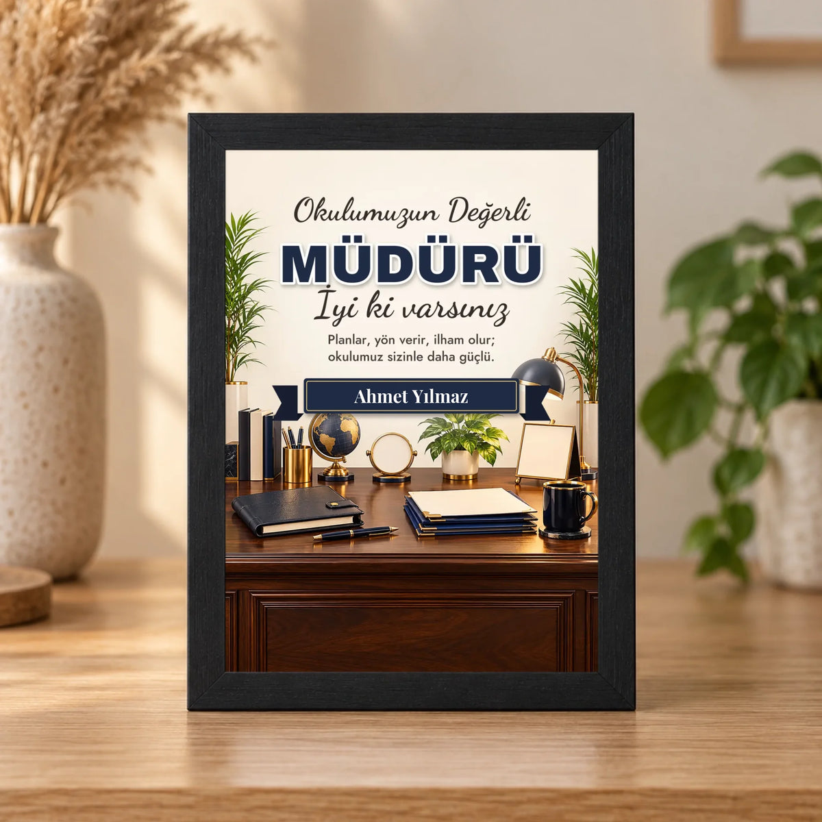 Masaüstü çerçeve – siyah