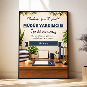 Kişiye Özel Müdür Yardımcısı Tablosu