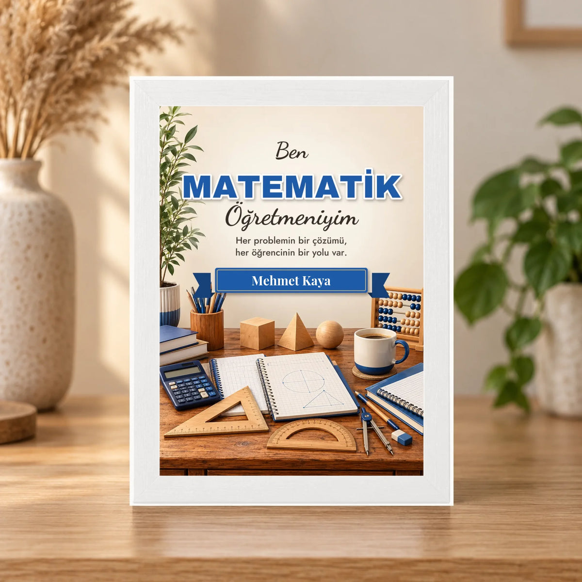 Masaüstü çerçeve – beyaz