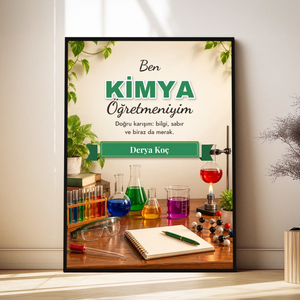 Kişiye Özel Kimya Öğretmeni Tablosu