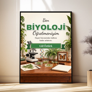 Kişiye Özel Biyoloji Öğretmeni Tablosu
