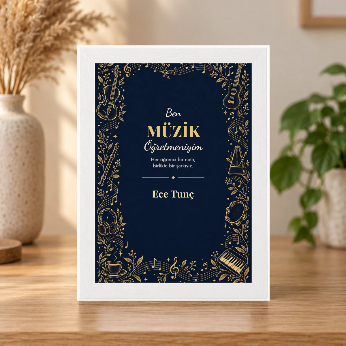 Masaüstü çerçeve – beyaz