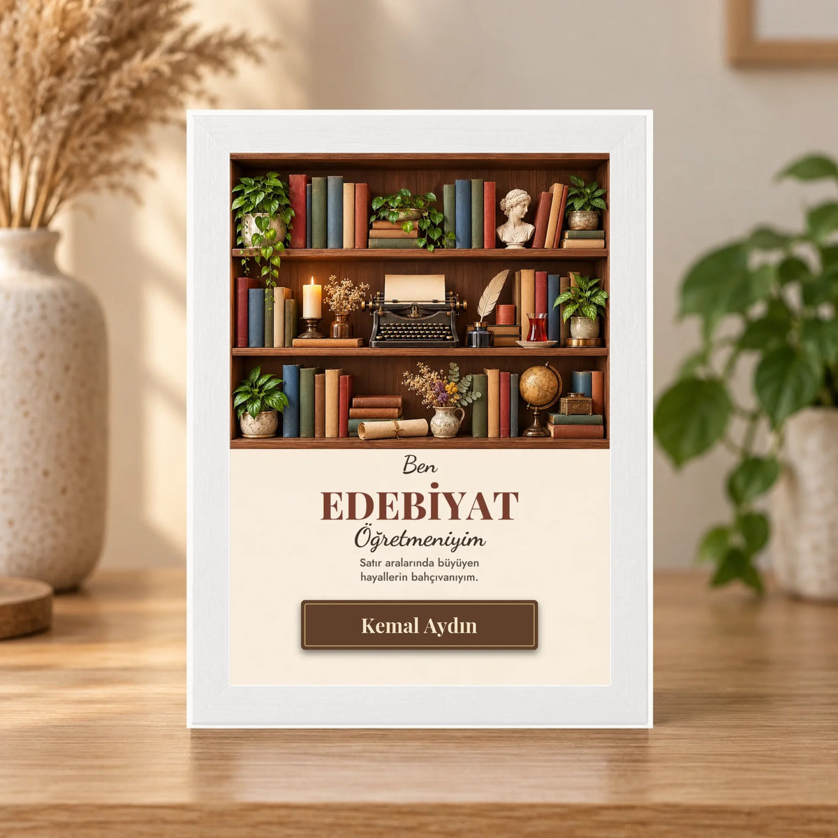 Masaüstü çerçeve – beyaz