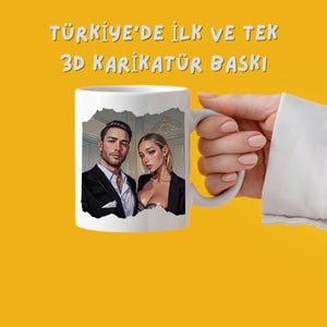 3D SEVGİ BARDAĞI