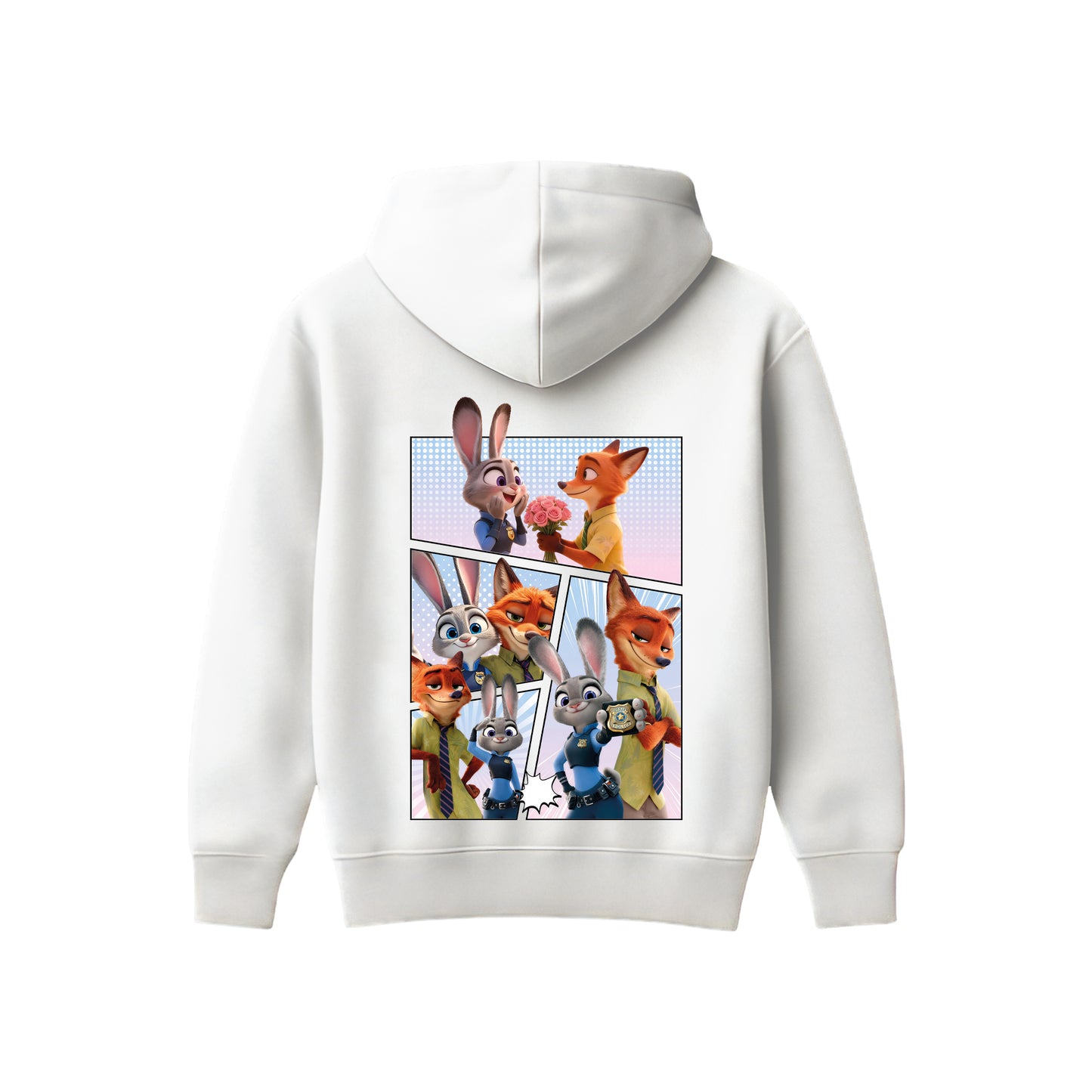 Nick & Judy  Hoodie Oversize