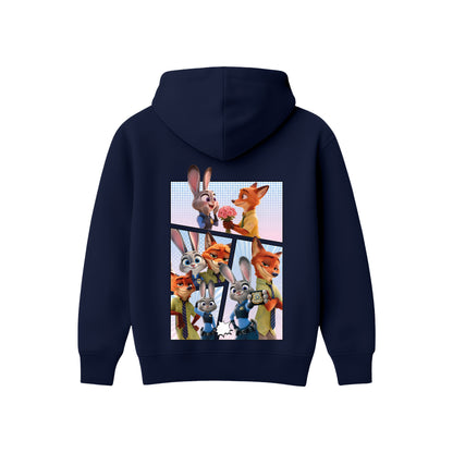 Nick & Judy  Hoodie Oversize