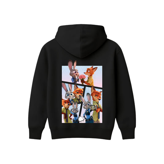 Nick & Judy  Hoodie Oversize