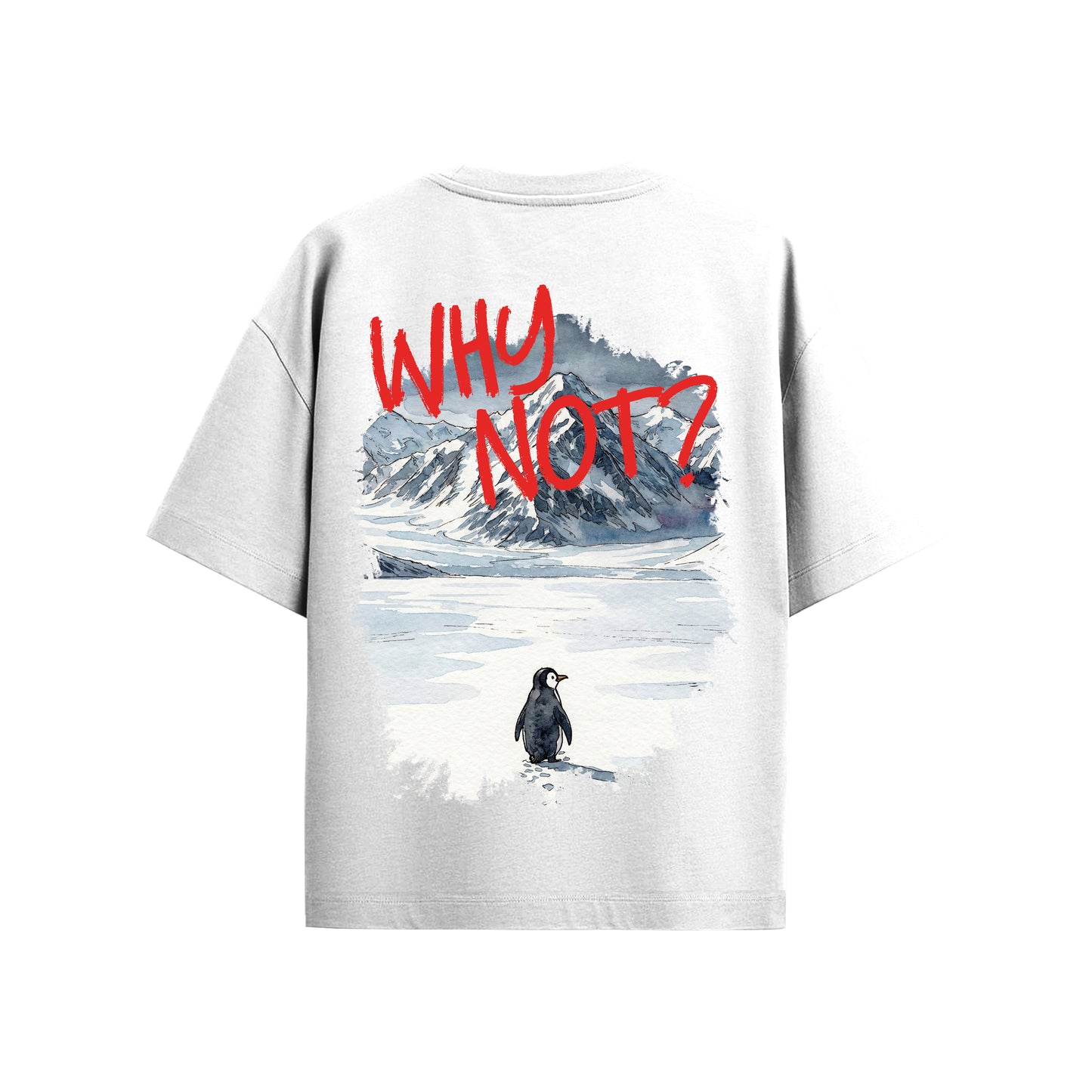 Penguen T-shirt Oversize