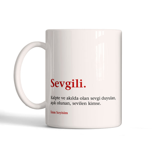 Sevgili Sözlük Kupa Bardak