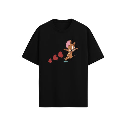 Jerry Çift Kombini T-shirt Oversize