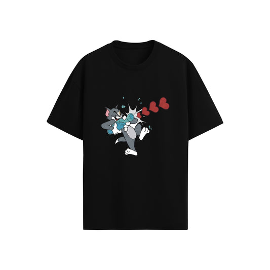 Tom Çift Kombini T-shirt Oversize